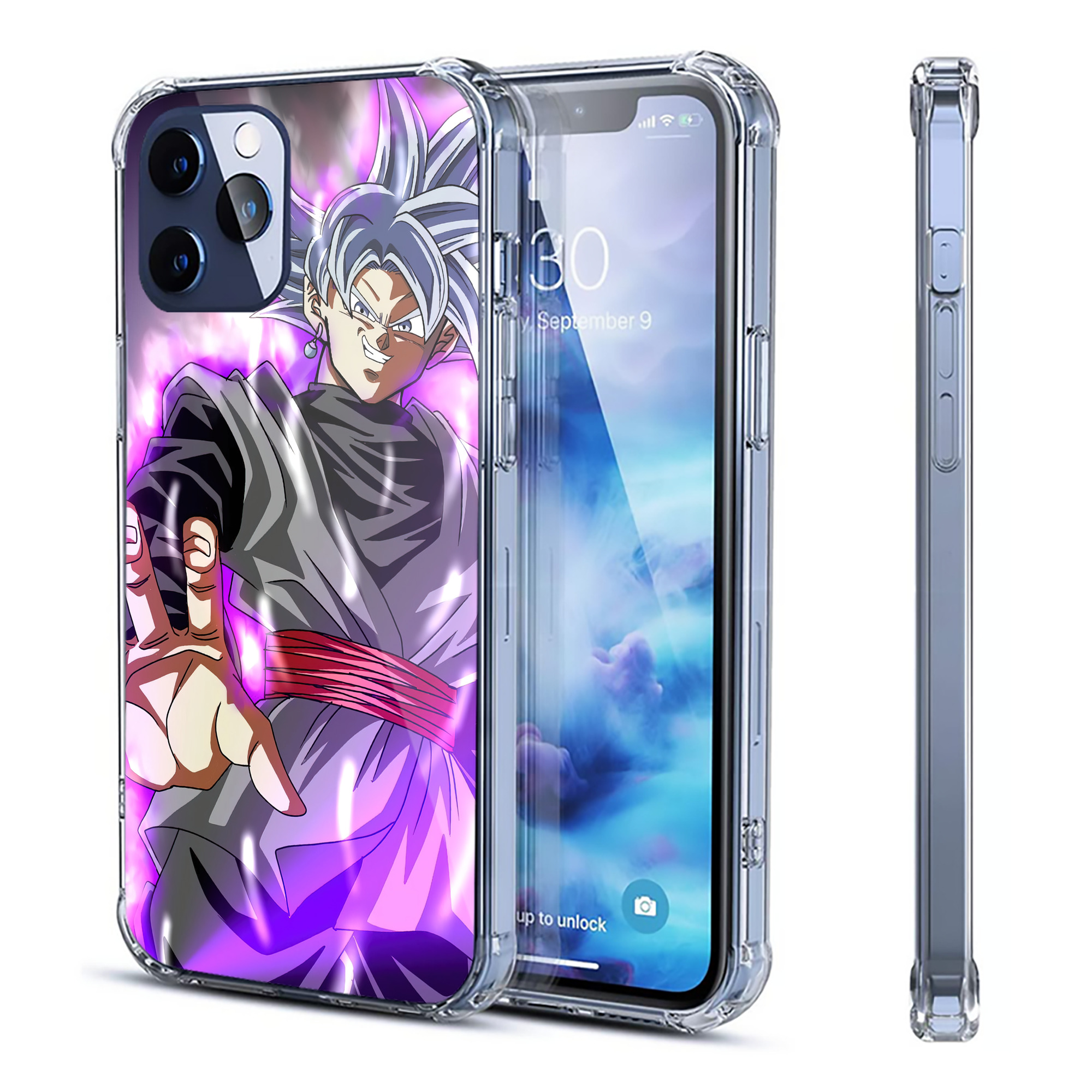 （画像用） ドラゴンボール DRAGON BALL 【iPhone 12シリーズ対応】透明スマホケース（クリアソフトケース）